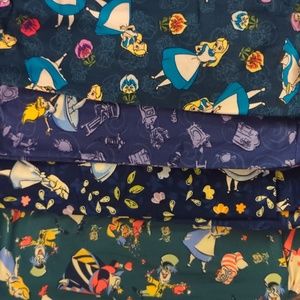 Lularoe Alice in wonderland leggings 4 pair bundle